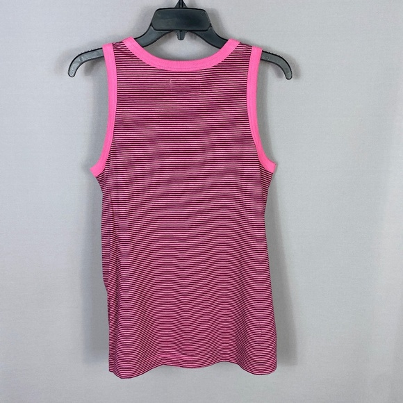 Current Elliott Womens The Easy Muscle Tank in Ibis and Rose Size 2 - Picture 5 of 7